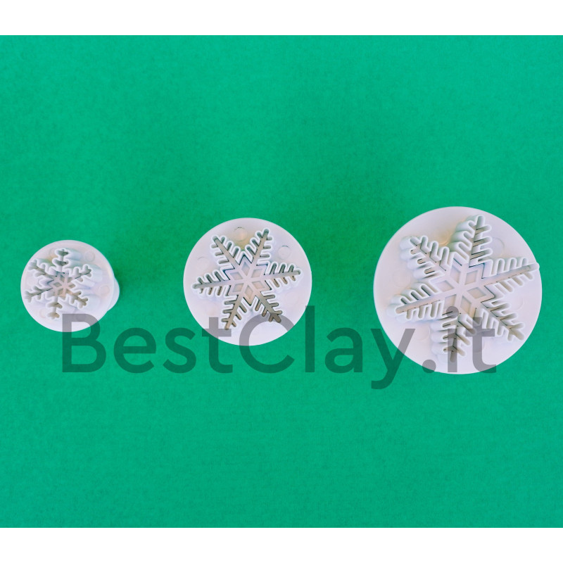 Set fiocchi neve con espulsore