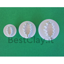 Set Holly leaf con espulsore