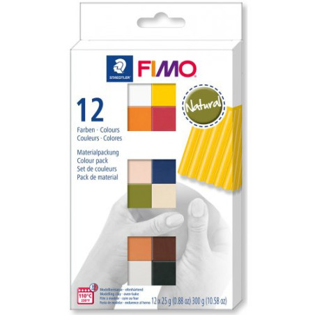 COLOURS PACK 12 FIMO NATURAL