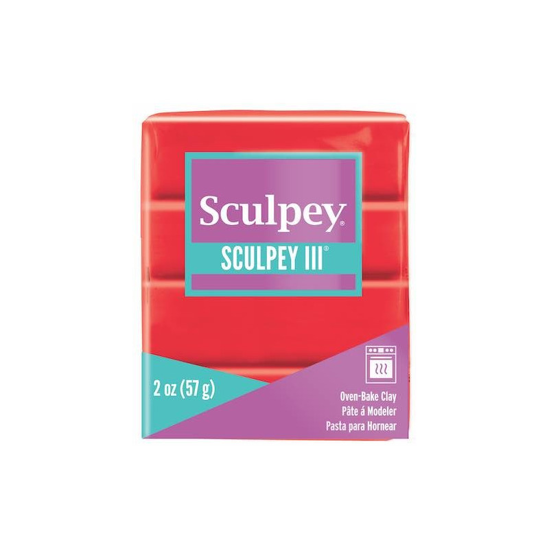 sculpey red hot