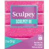 Sculpey III pink glitter