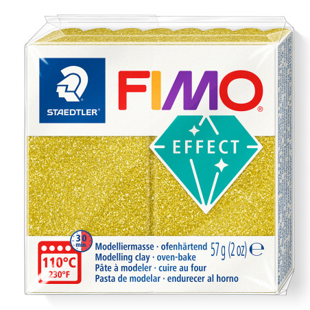 FIMO GLITTER GOLD 112