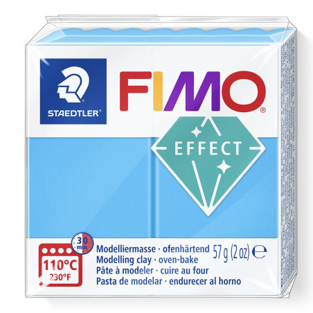 FIMO TRANSLUCENT BLU 374