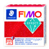 Fimo Effect Glitter Rosso 202