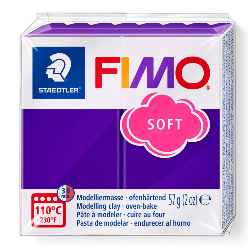Fimo soft Viola Prugna 63