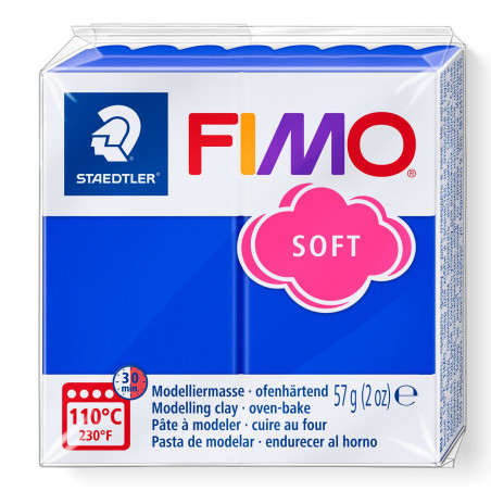 Fimo soft Blu Brillante 33