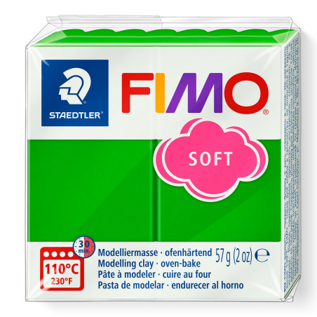 Fimo Soft Verde Tropici 8020 | Pasta Polimerica 57gr | BestClay
