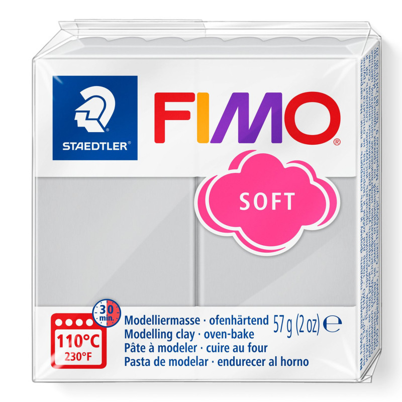 Fimo soft Grigio 80