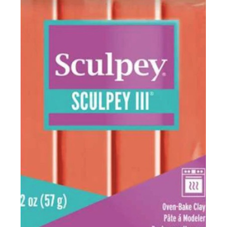 sculpey III coral